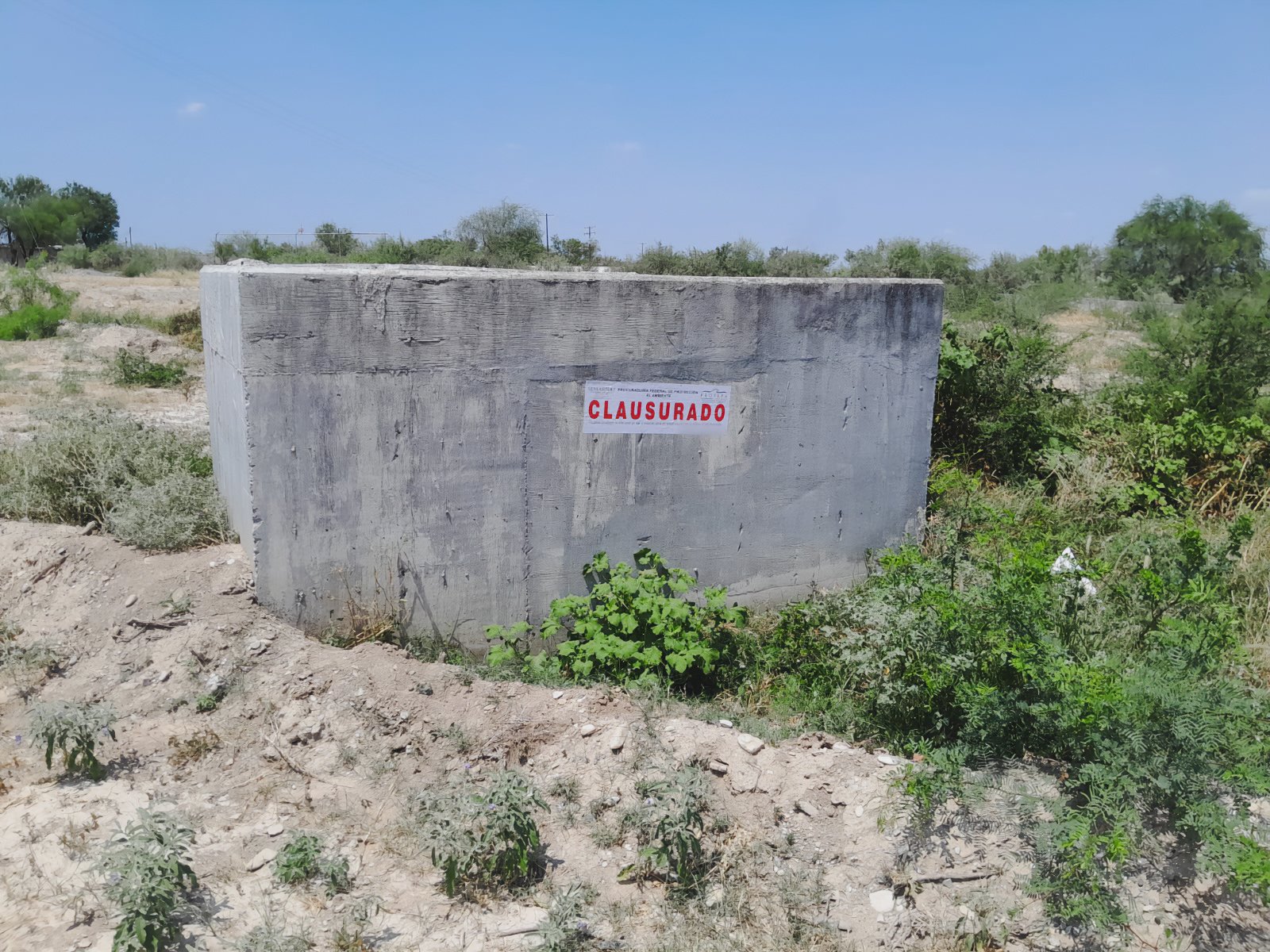 Profepa clausura descarga de aguas residuales de SIMAS Sabinas