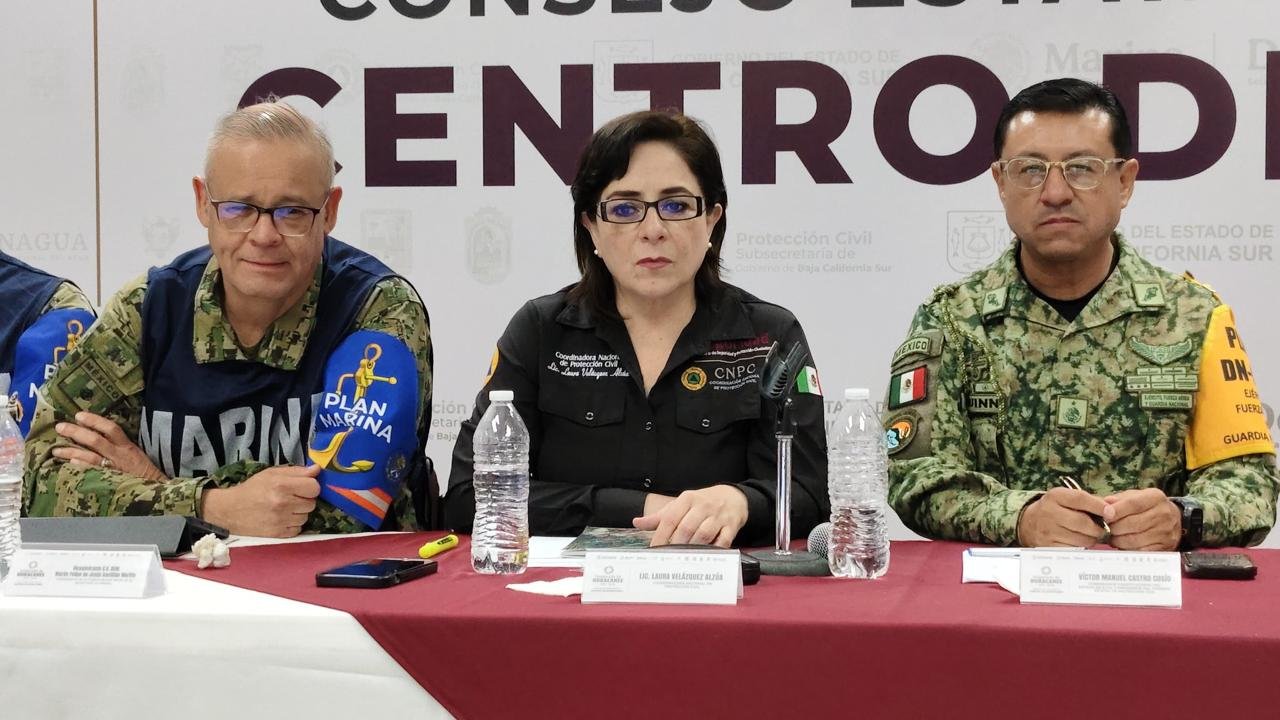 Marina despliega operativo por huracán Polo