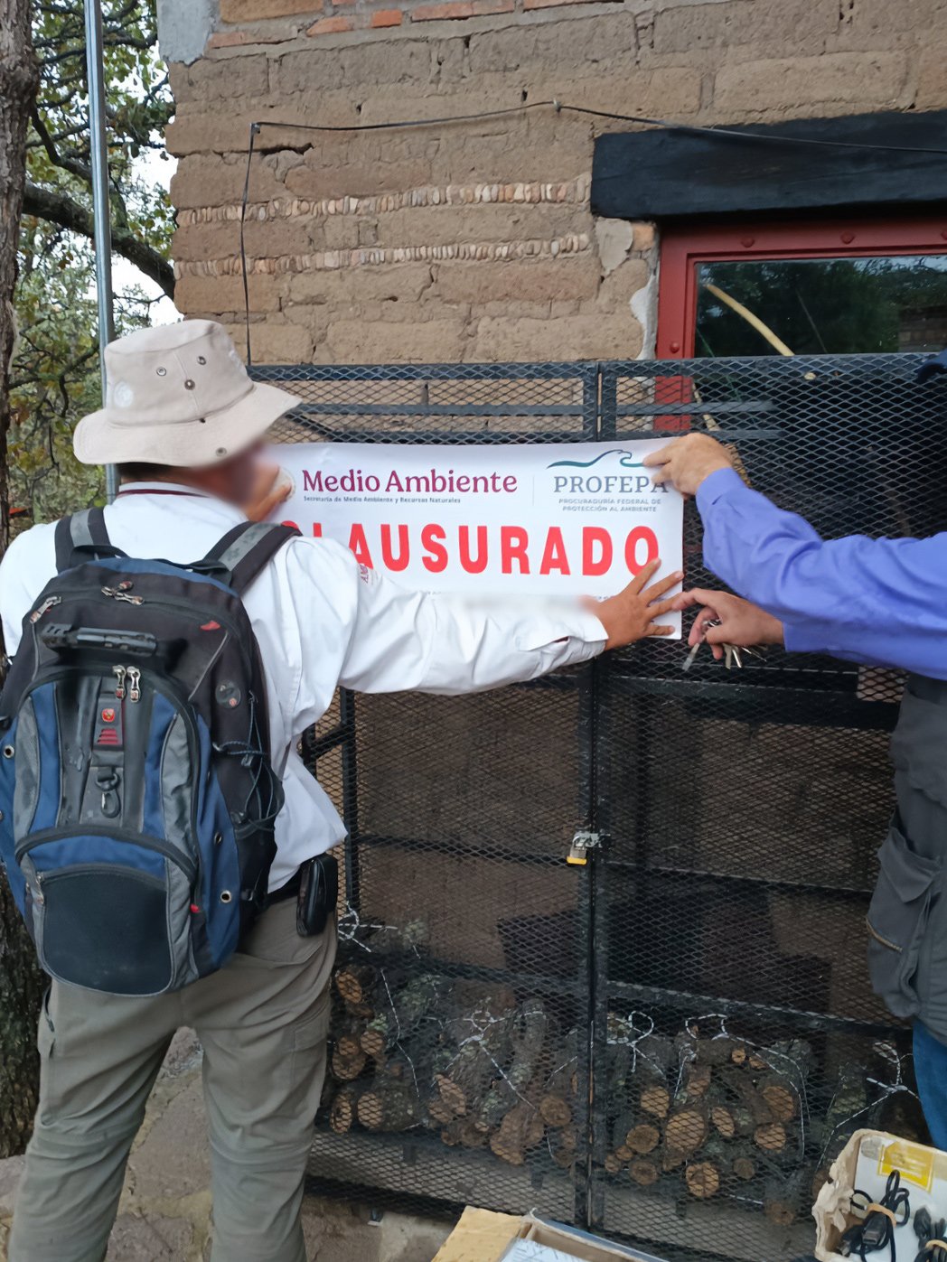 Profepa clausura predio en Sierra Fría
