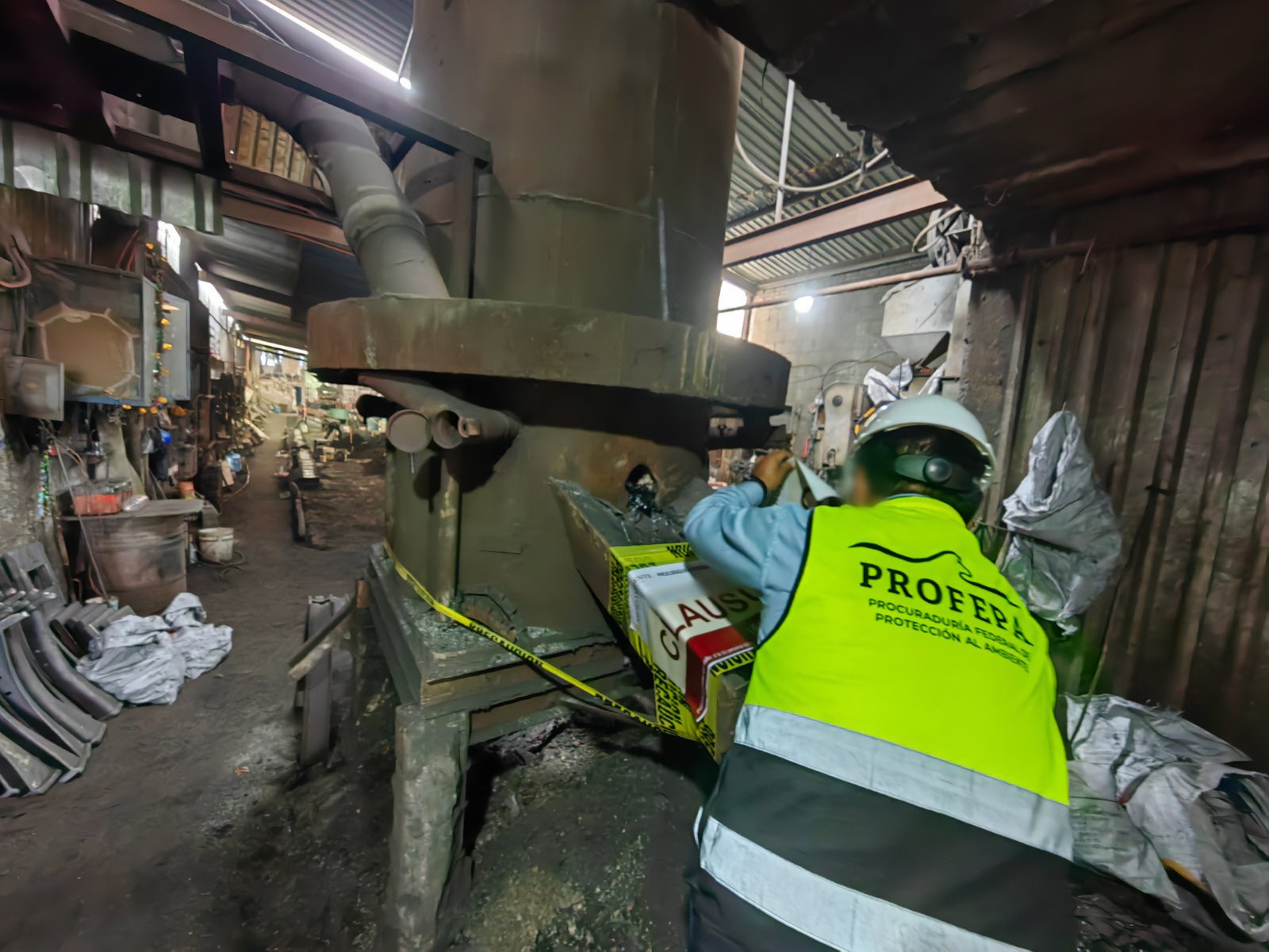 Profepa clausura dos establecimientos en Tlaxcala