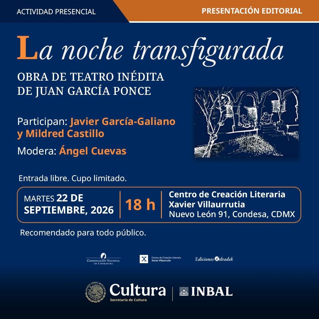 Presentan obra inédita de García Ponce