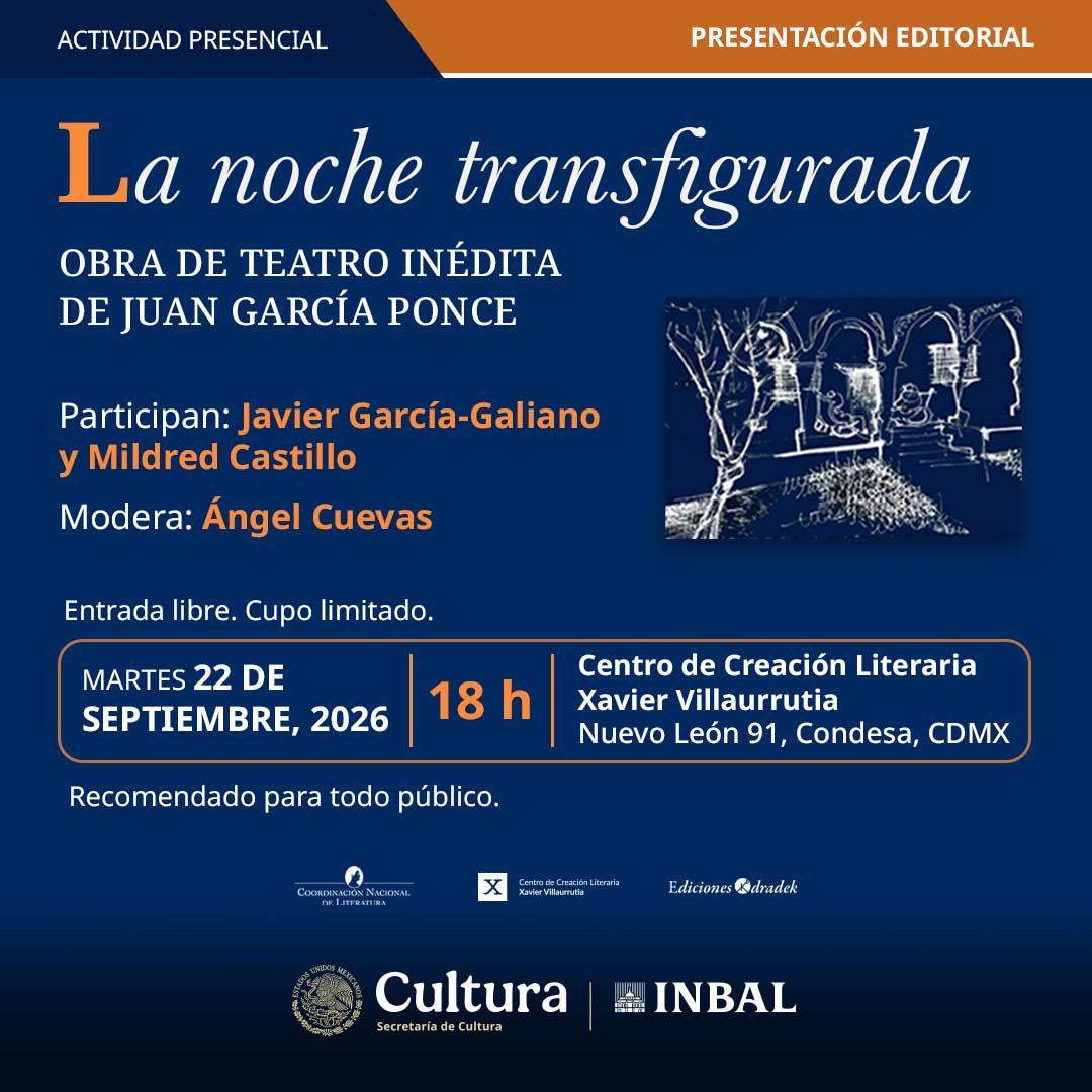 Publican teatro inédito de García Ponce