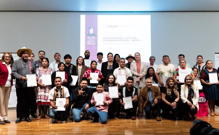 Premian a maestros del patrimonio artesanal