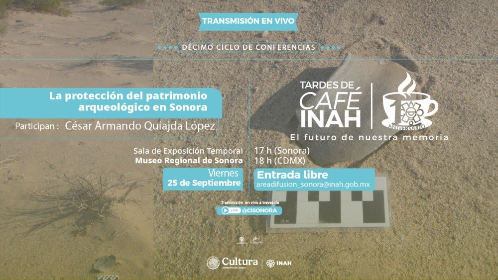 INAH abordará protección del patrimonio sonorense