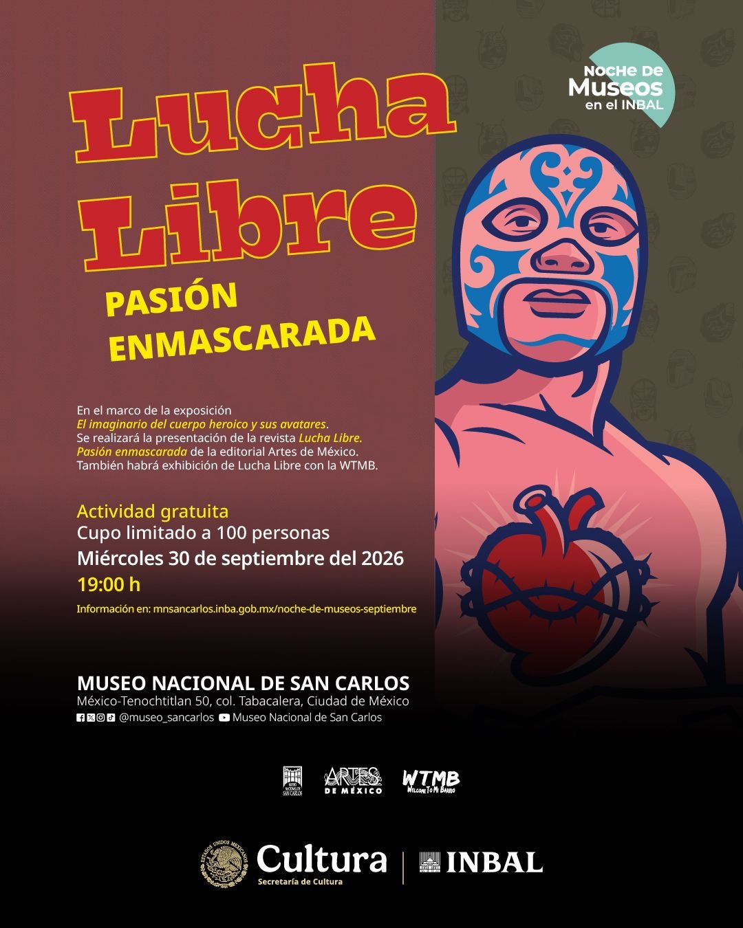 Museo de San Carlos recibe lucha libre (foto 2)