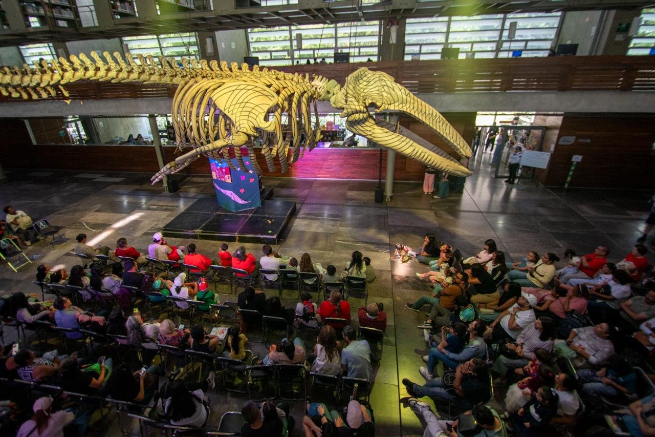 Biblioteca Vasconcelos celebra 20 años con arte