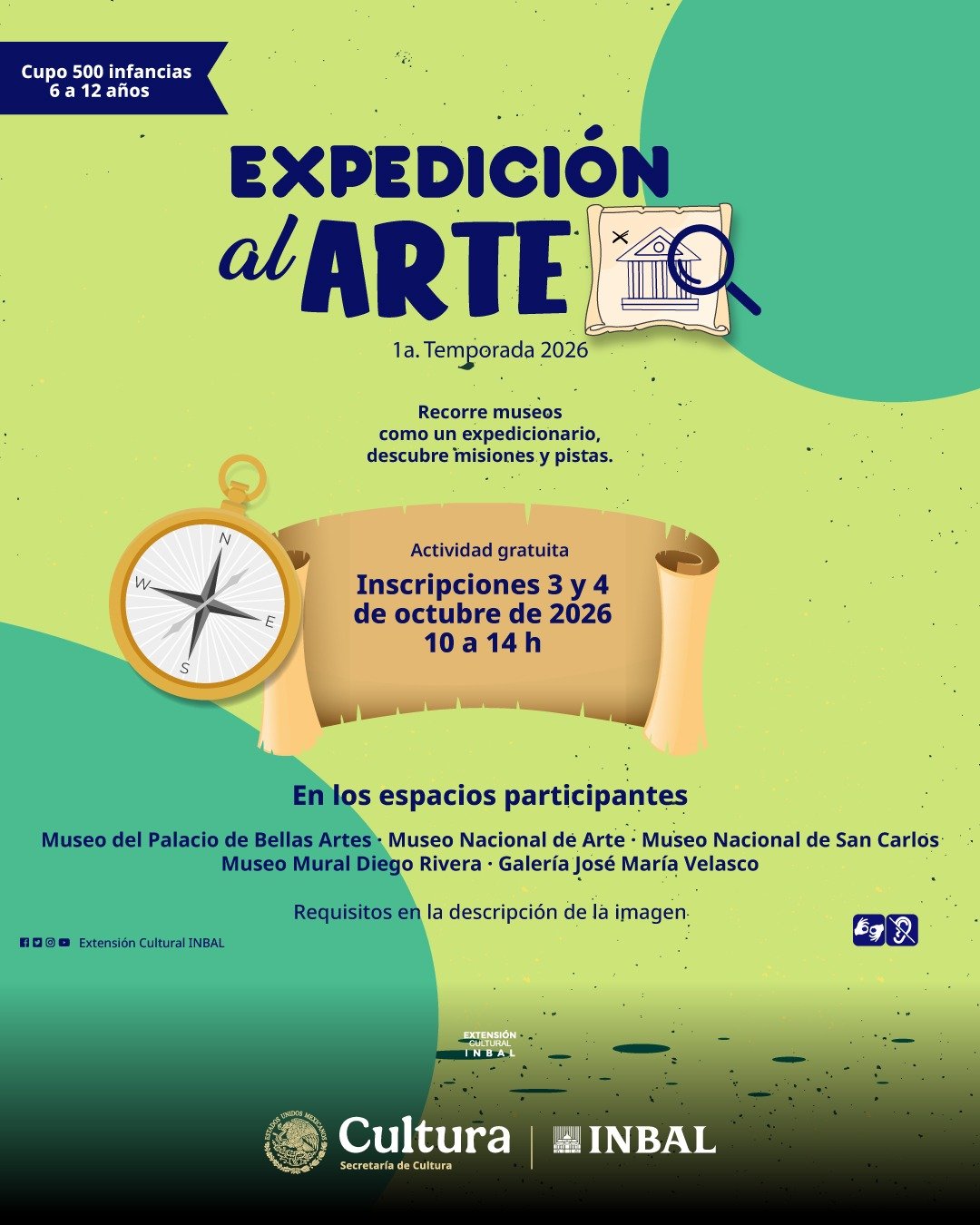 Abre INBAL expedición al arte para infancias