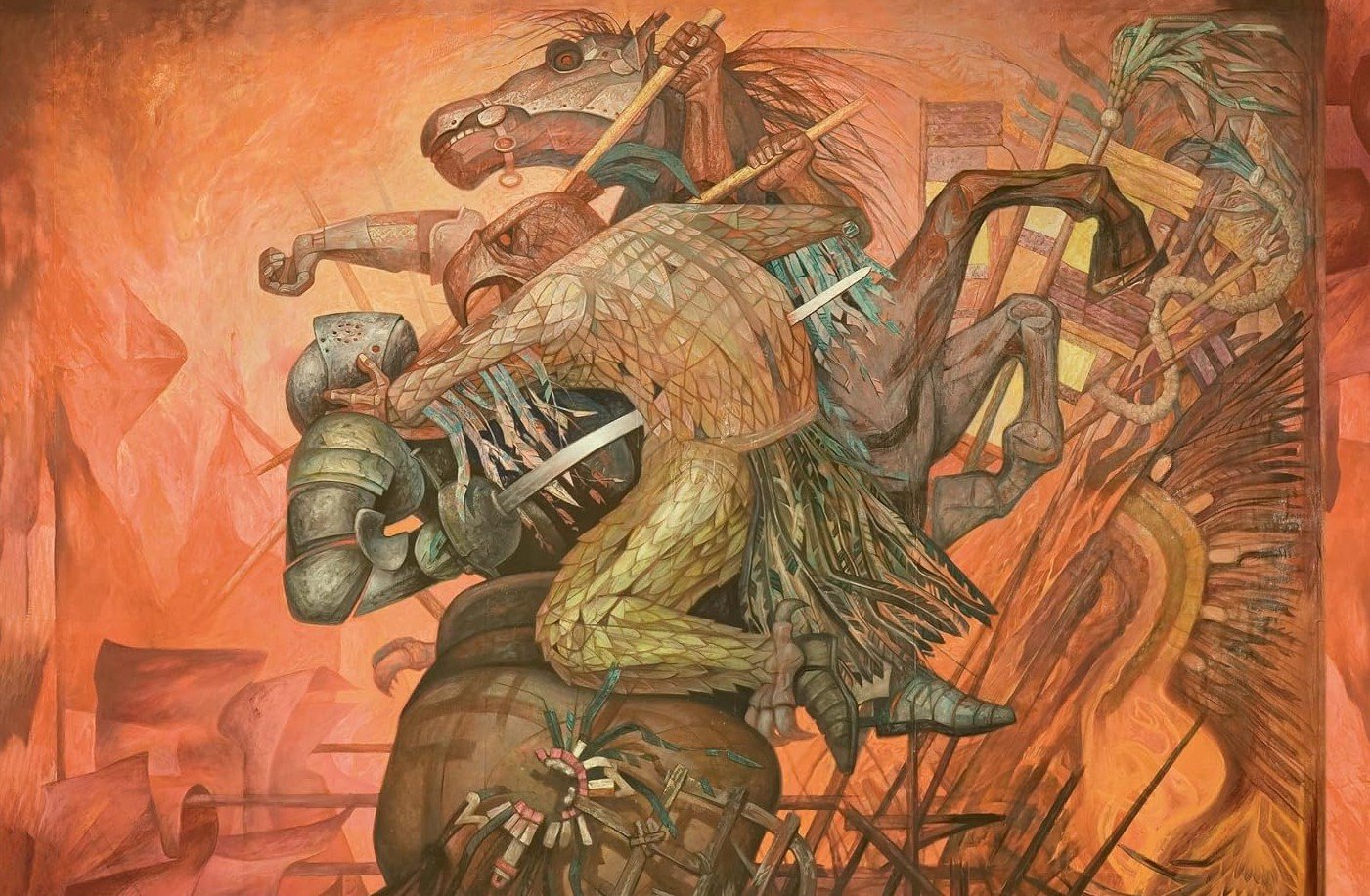 Presentan obra plástica de González Camarena