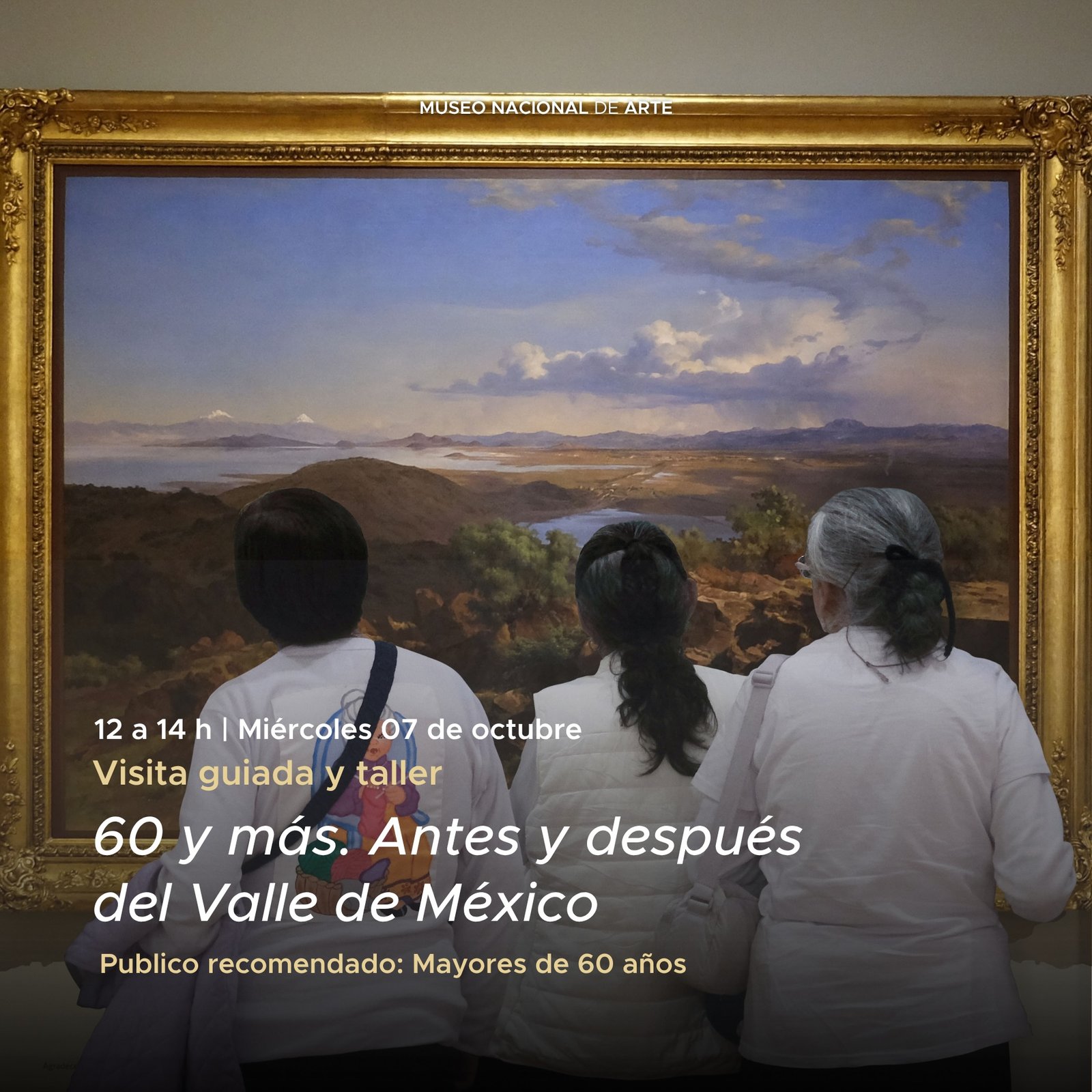 El MUNAL acerca Velasco a personas mayores