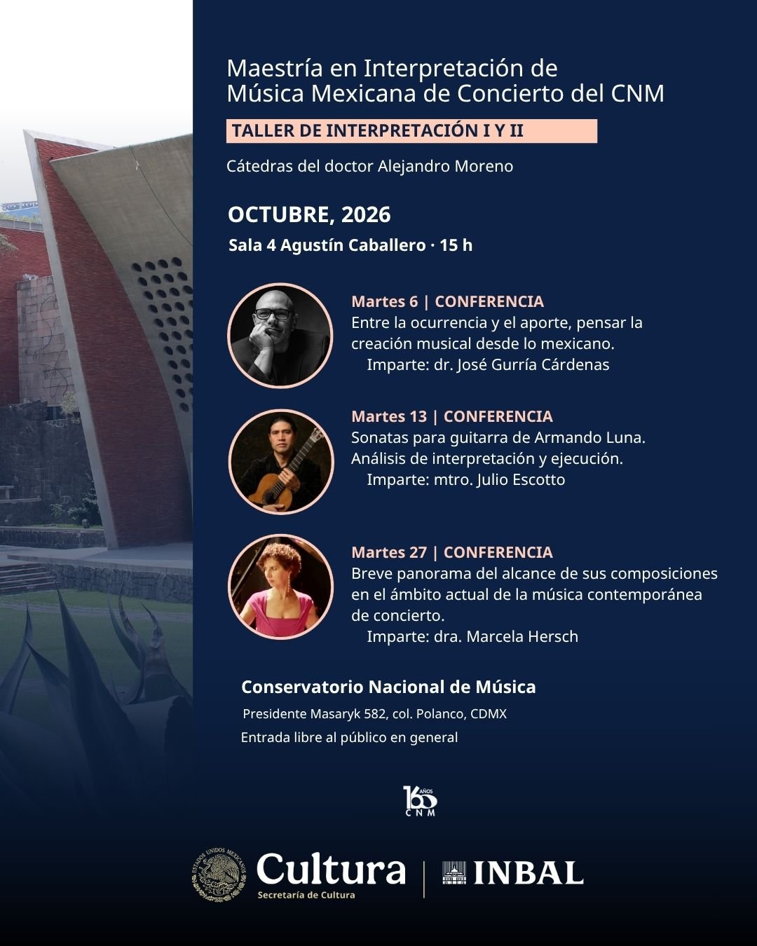 Arranca ciclo de música mexicana de concierto