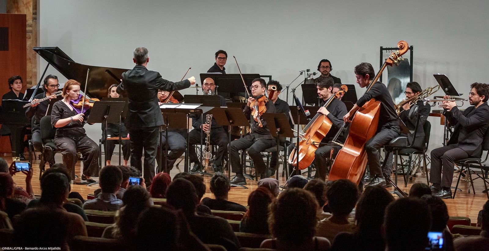 CEPROMUSIC estrena tres obras en Chapultepec