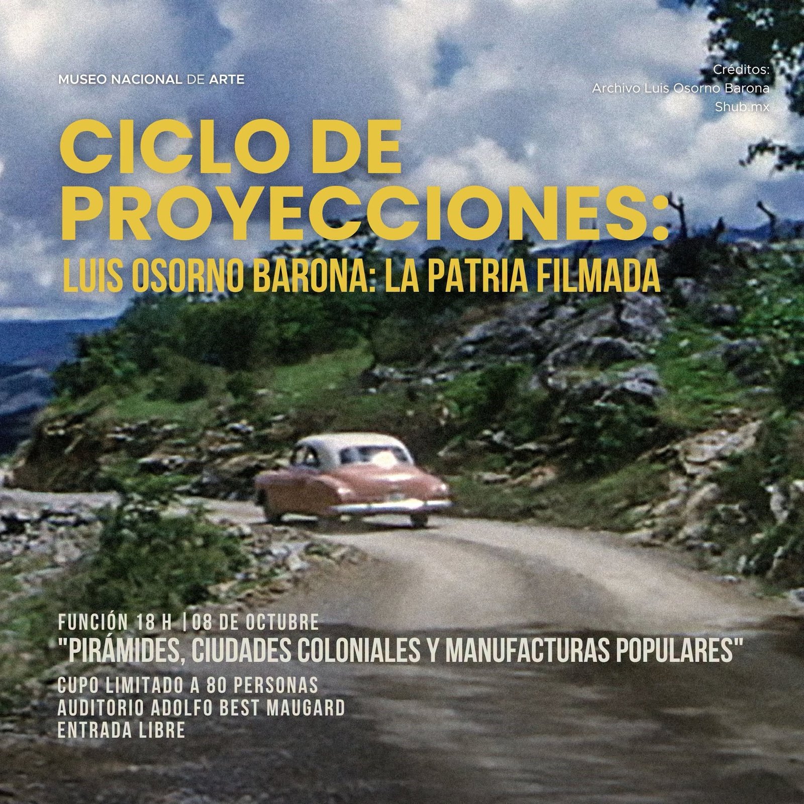 MUNAL rescata el cine de Osorno Barona