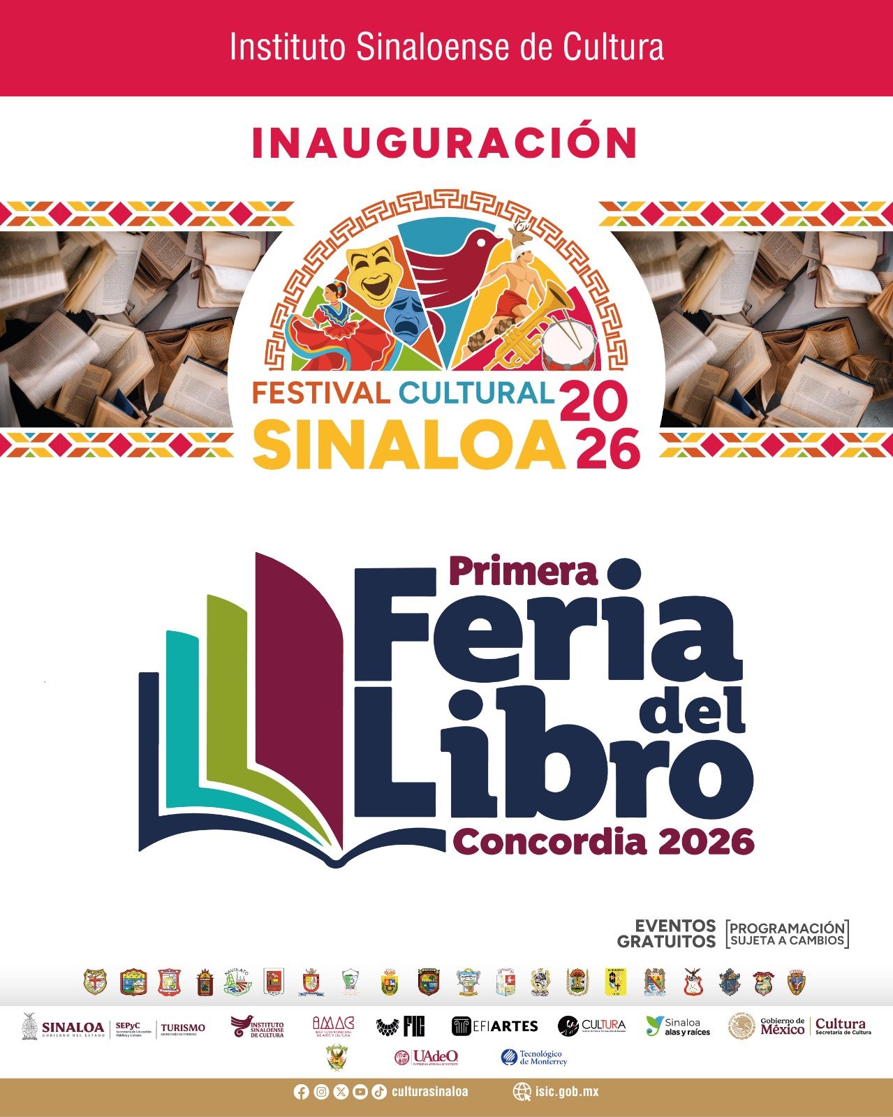 Sinaloa inicia Festival Cultural 2026