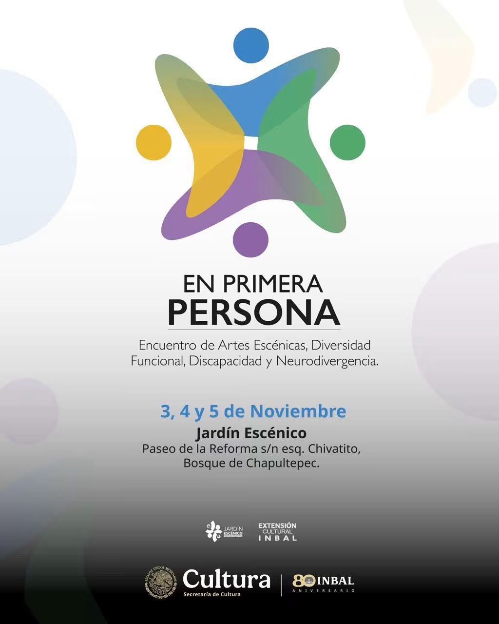 INBAL organiza encuentro de artes escénicas inclusivas