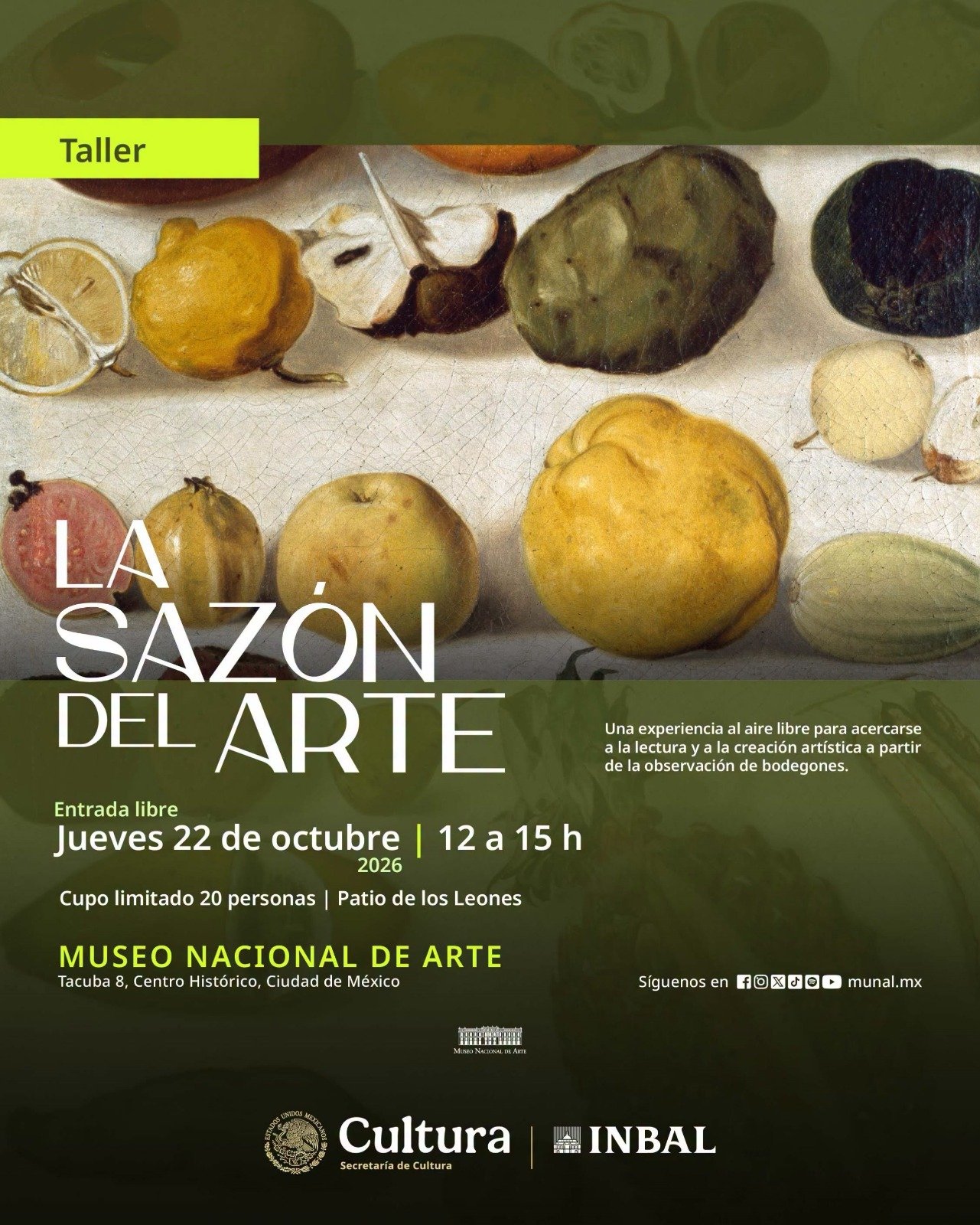 MUNAL fusiona pintura y literatura en taller