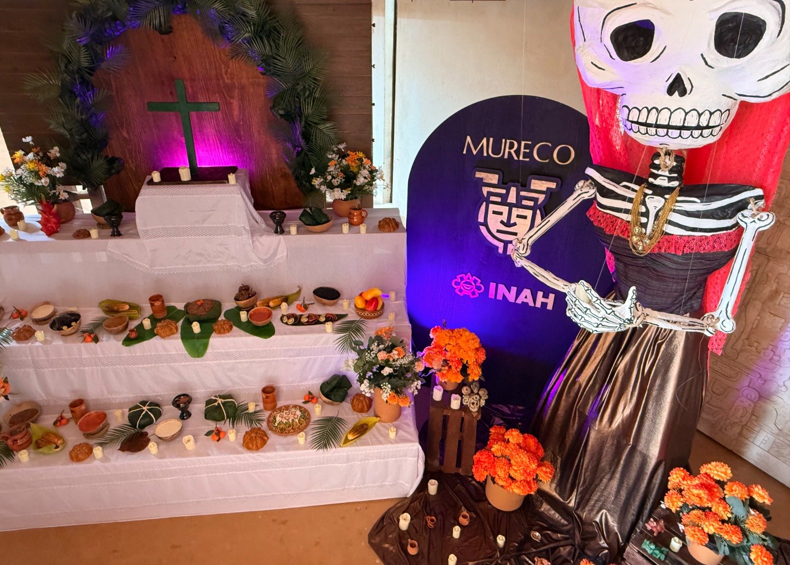 Retratan el Janal Pixán en Tulum