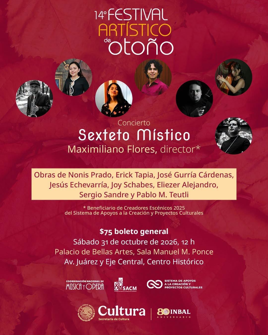 Sexteto Místico estrena seis piezas mundiales