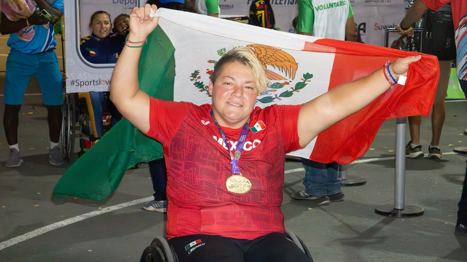 Para atletas suman siete medallas en Cali