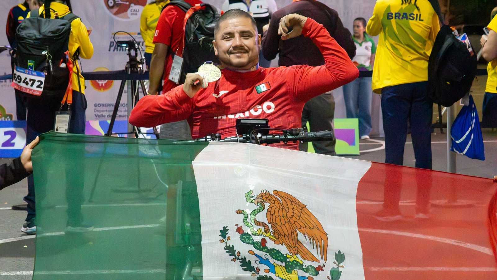 Para atletas suman siete medallas en Cali