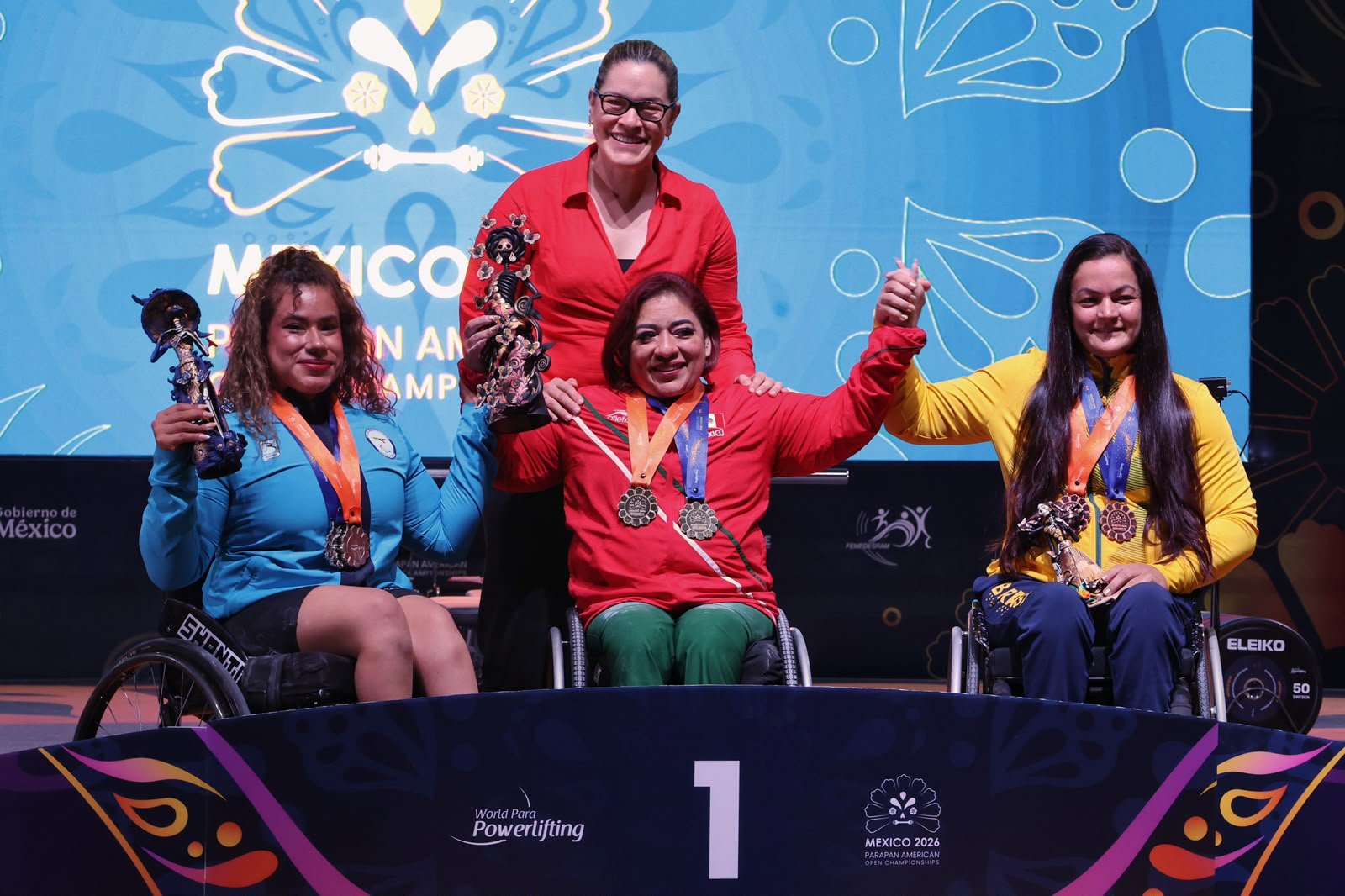 Amalia Pérez conquista oro y boleto paralímpico