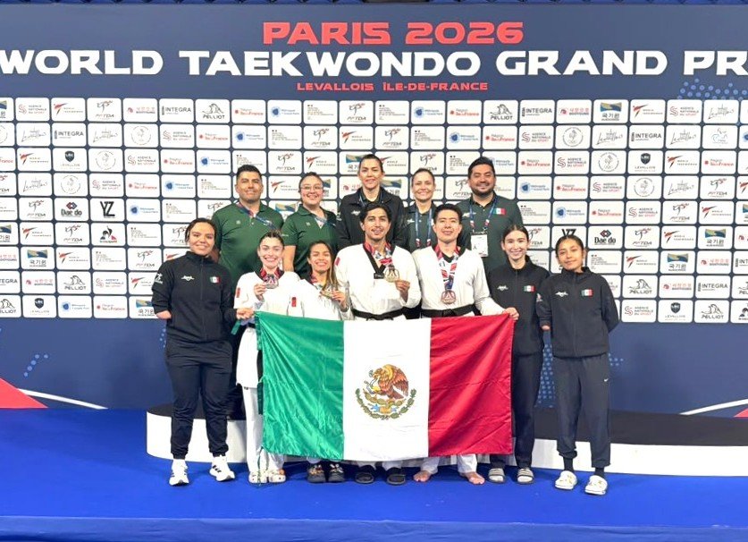México conquista cuatro medallas en París 2026