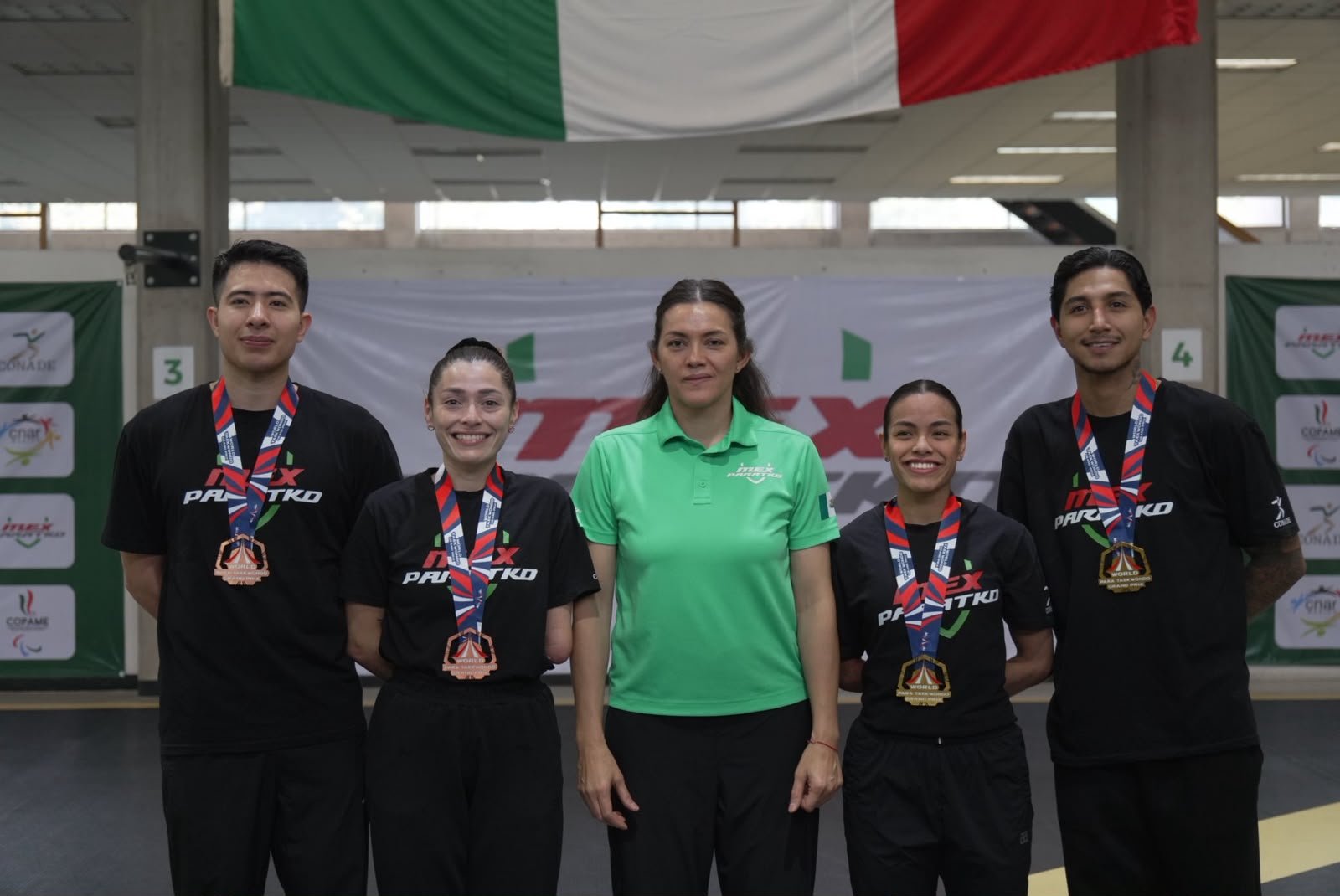 Para taekwondo mexicano gana 4 medallas en París