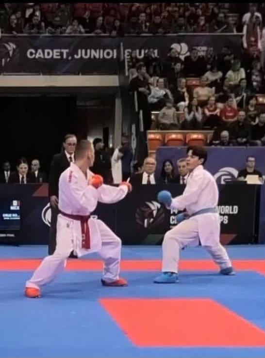 Daniel Cruz gana plata en Mundial Karate (foto 2)