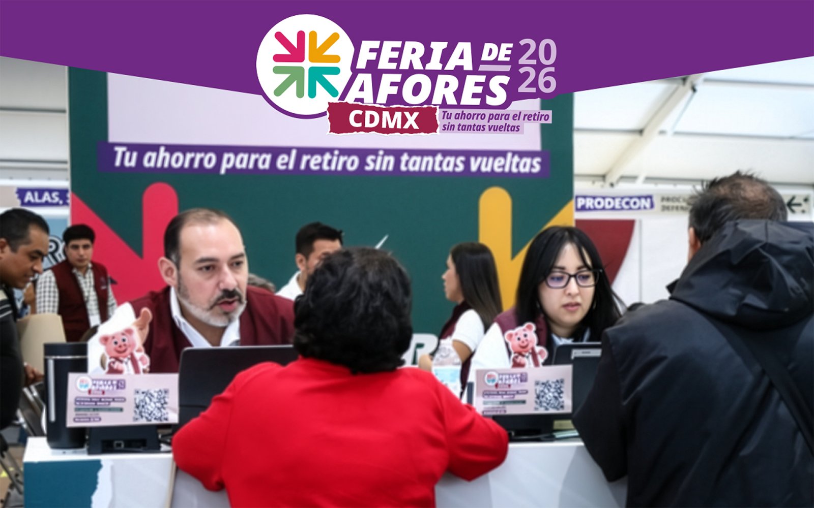 Feria de Afores 2026 registra alta convocatoria
