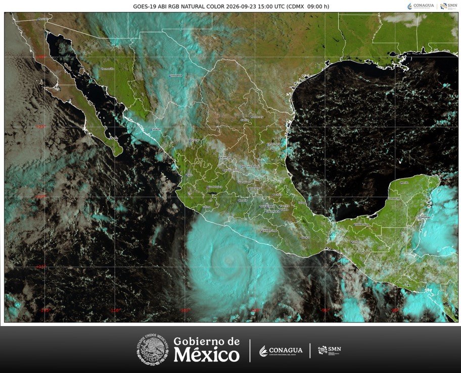 Polo generará lluvias torrenciales en el Pacífico