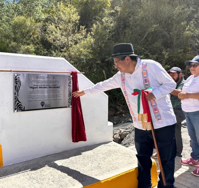 Inauguran Camino de Méndez en Oaxaca (foto 3)