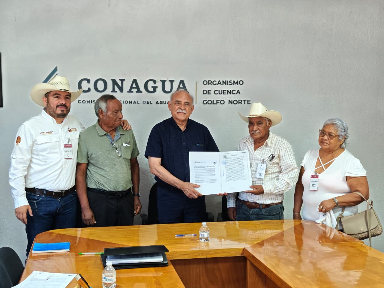 Conagua restituye 2,600 hectáreas a ejido tamaulipeco