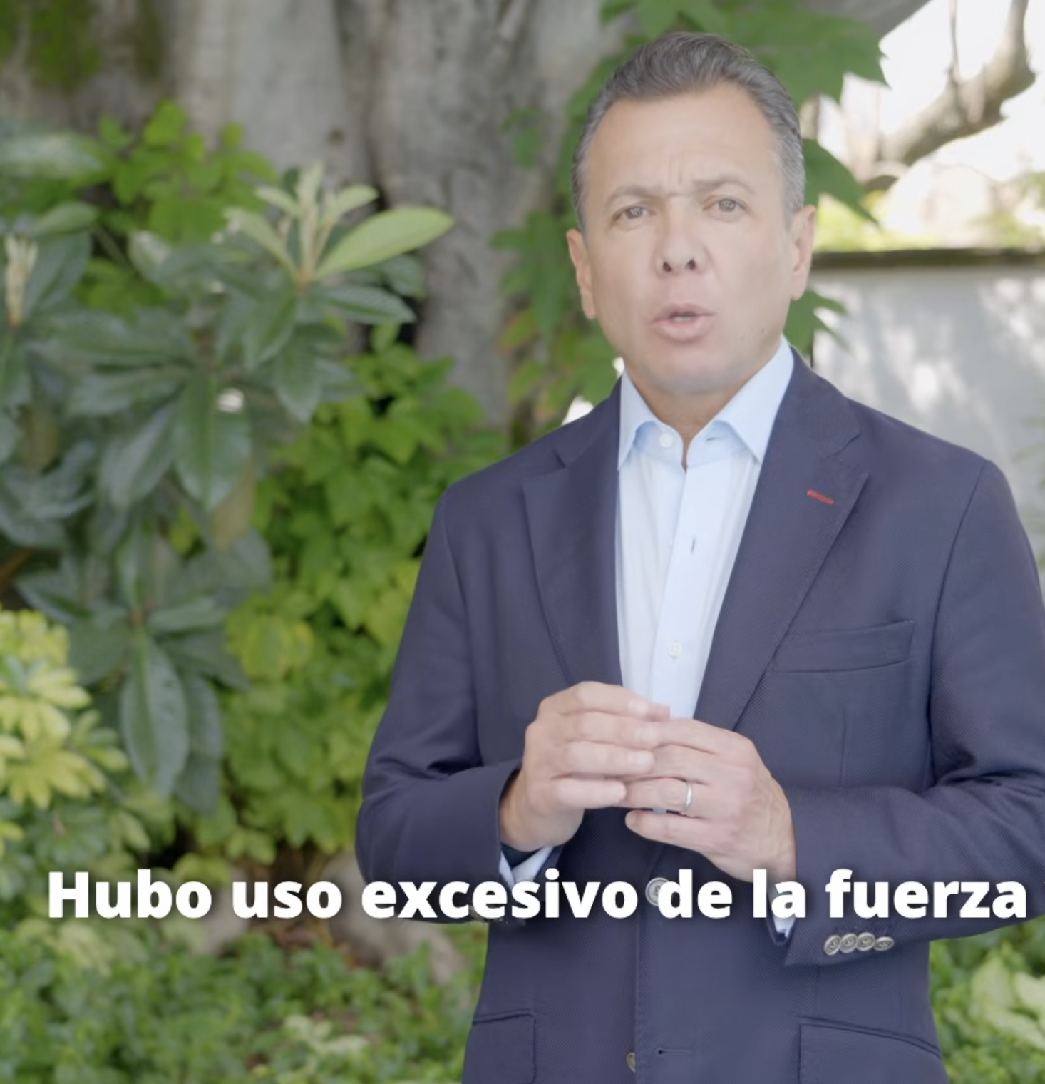 Lemus reconoce excesos policiales
