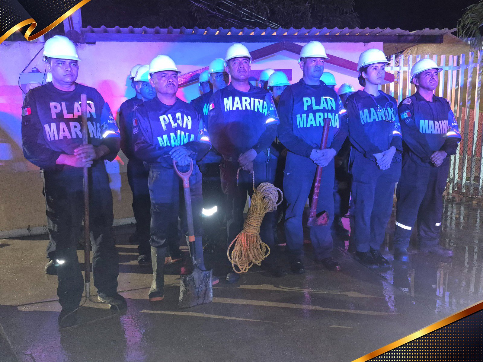 Marina activa Plan por huracán categoría 2