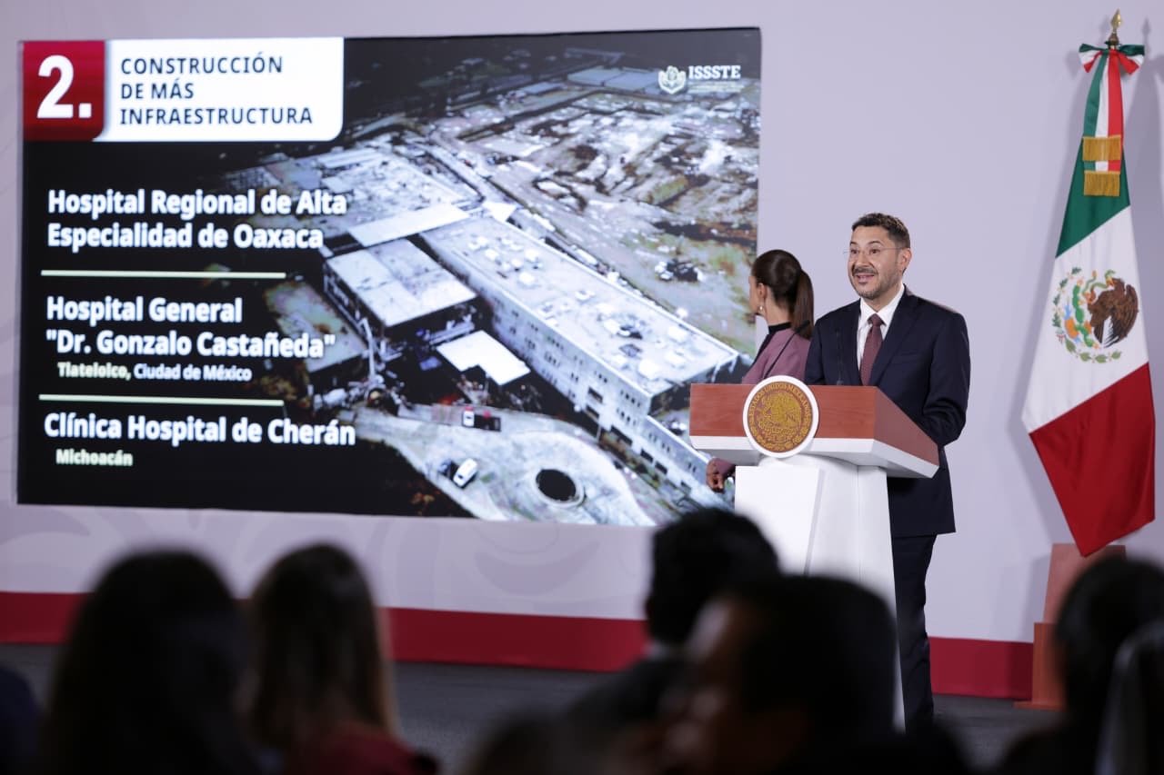 ISSSTE estrena cuatro hospitales con 11,958 mdp