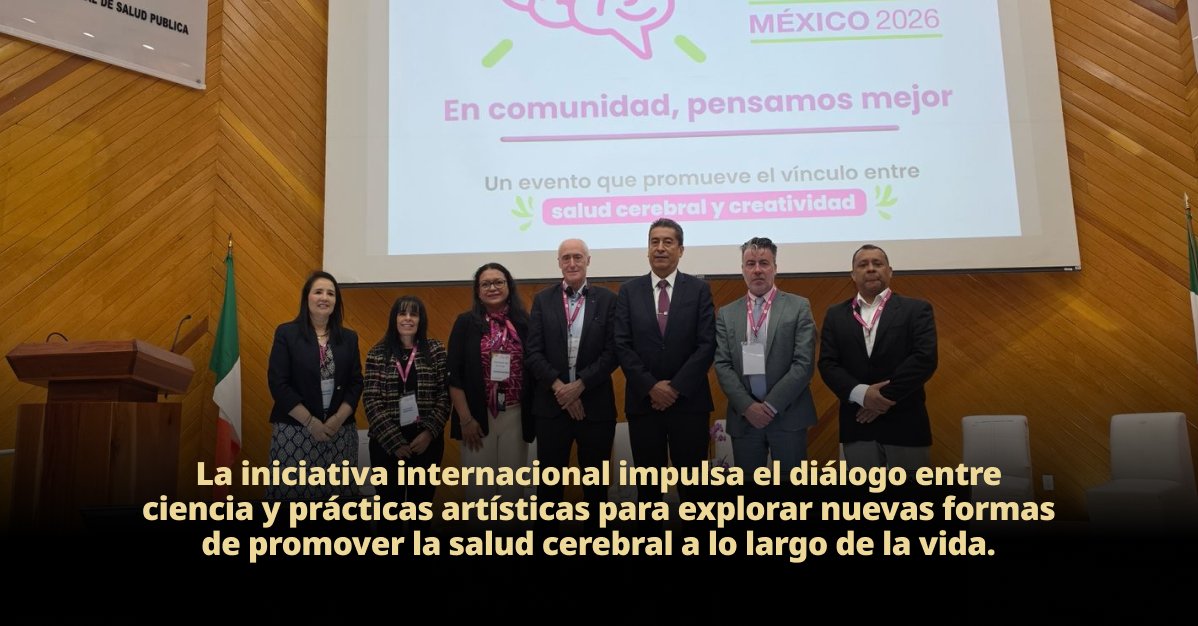 INSP inaugura Semana del Cerebro Creativo