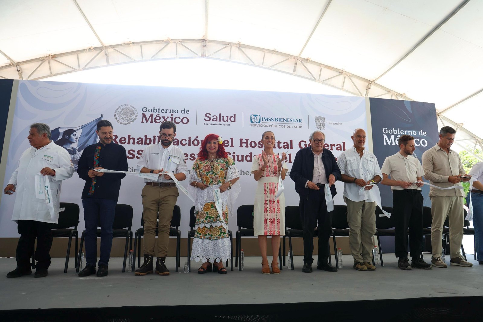 Presidenta entrega hospital IMSS Bienestar rehabilitado