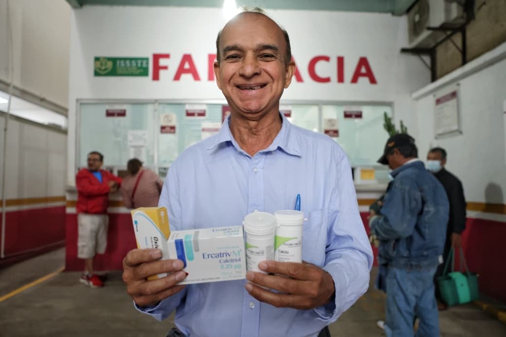 Mantiene ISSSTE 97% de abasto de medicamentos