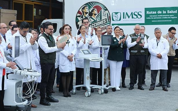 IMSS inicia distribución de equipo médico (foto 7)