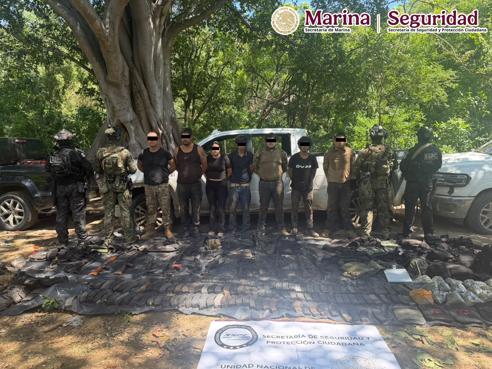 Marina y SSPC frenan agresión en Sinaloa