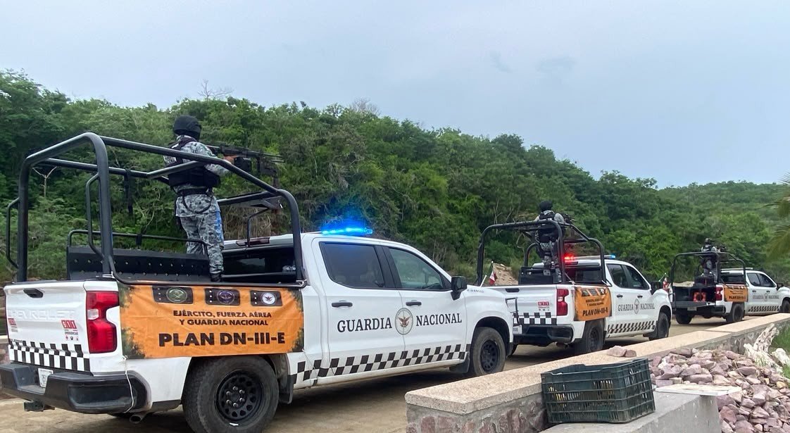 Guardia Nacional refuerza operativo por huracán Polo