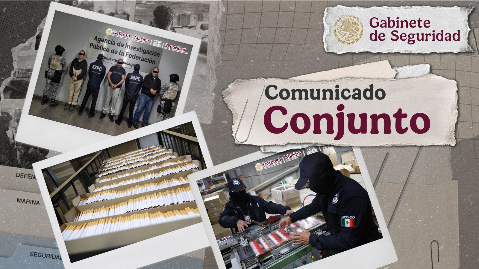 Aseguran 60 toneladas de cigarros apócrifos