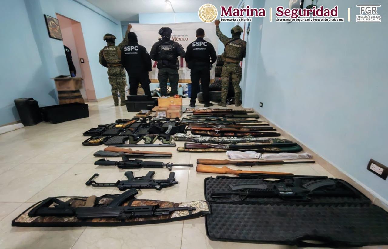 Cuatro detenidos por fabricación ilegal de armas