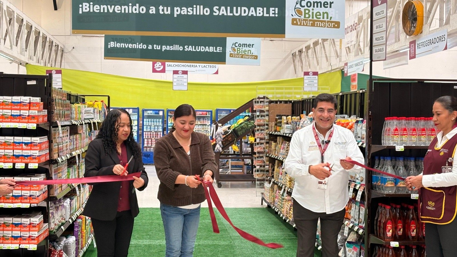 SUPERISSSTE inaugura Pasillo Saludable en Coapa