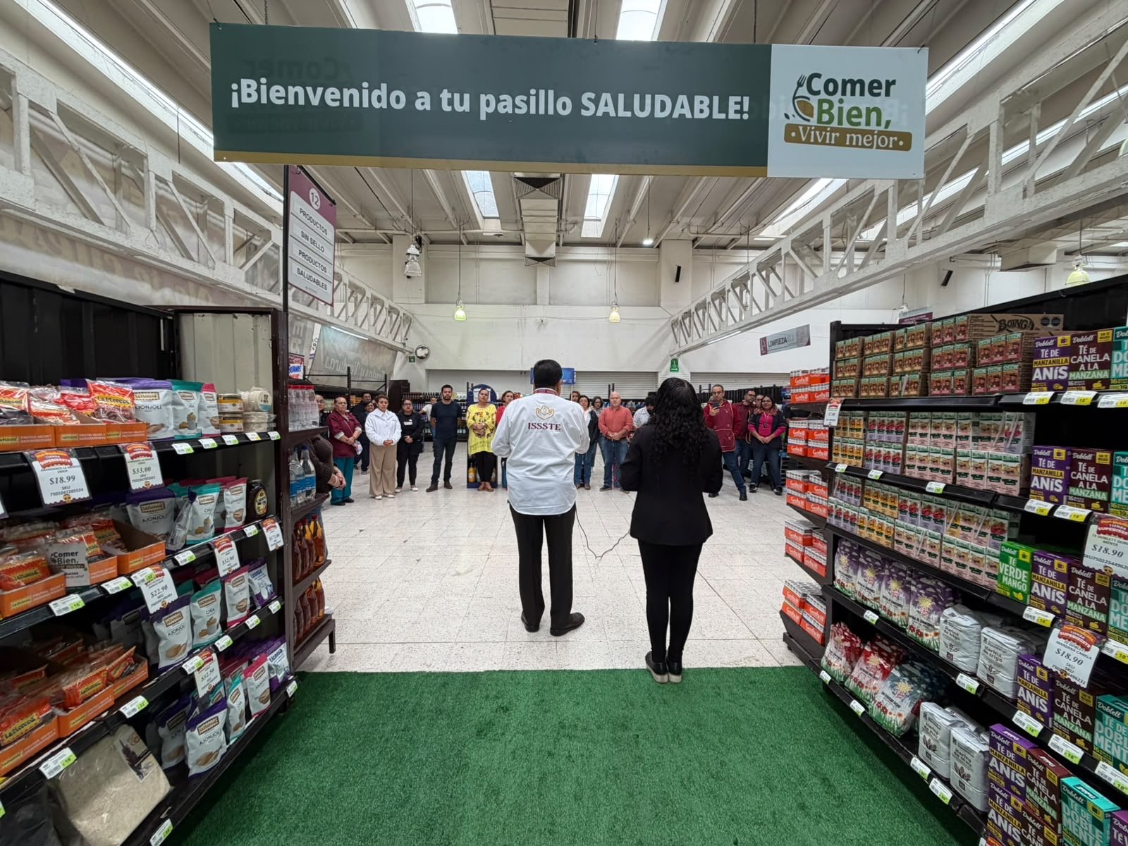 SUPERISSSTE inaugura Pasillo Saludable en Coapa (foto 3)
