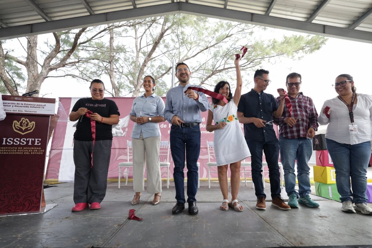 ISSSTE inaugura estancia infantil en Veracruz